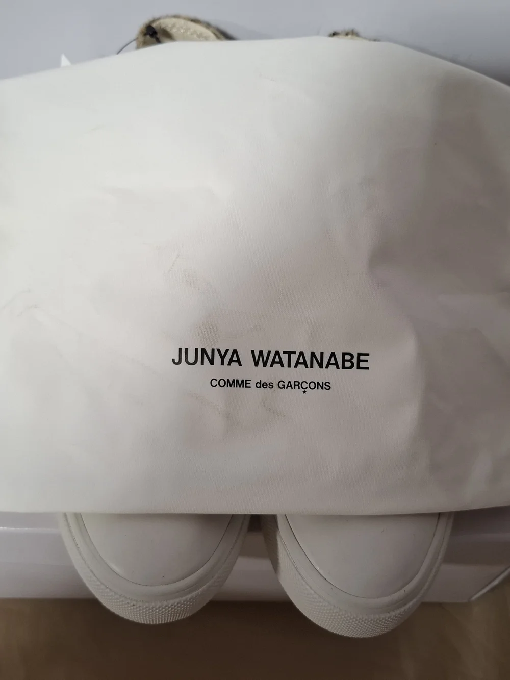 Junya Watanabe Leopard-Print High-Top Sneakers - Brown/White